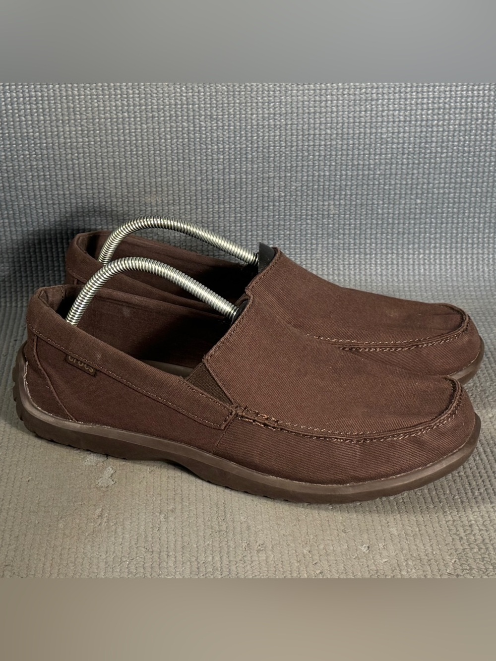 CROCS Walu Canvas Driver Moc Slip On Shoes Men’s Size 11